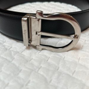 FERRAGAMO  Gancio Buckle Belt